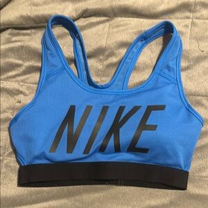 Nike Women's Blue Sports bra